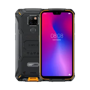 Doogee S68 Pro Cellphone Helio P70 Octa-core 6GB 128GB Memory 21MP 16MP 8MP 8MP Camera 5.84"" IPS Display 6300mAh 12V/2A Charge Smartphone Orange_European version