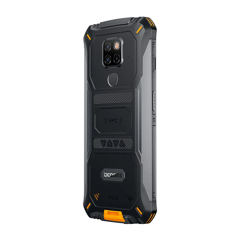 Doogee S68 Pro Cellphone Helio P70 Octa-core 6GB 128GB Memory 21MP 16MP 8MP 8MP Camera 5.84"" IPS Display 6300mAh 12V/2A Charge Smartphone Orange_European version