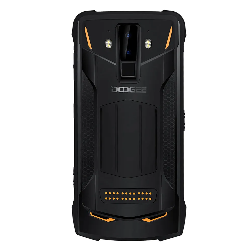 DOOGEE S90 Pro IP68/IP69K Rugged Mobile Phone Android 9.0 Smartphone 6.18'' FHD  Display Helio P70 Octa Core 6GB 128GB 16MP Cam black_Russian version