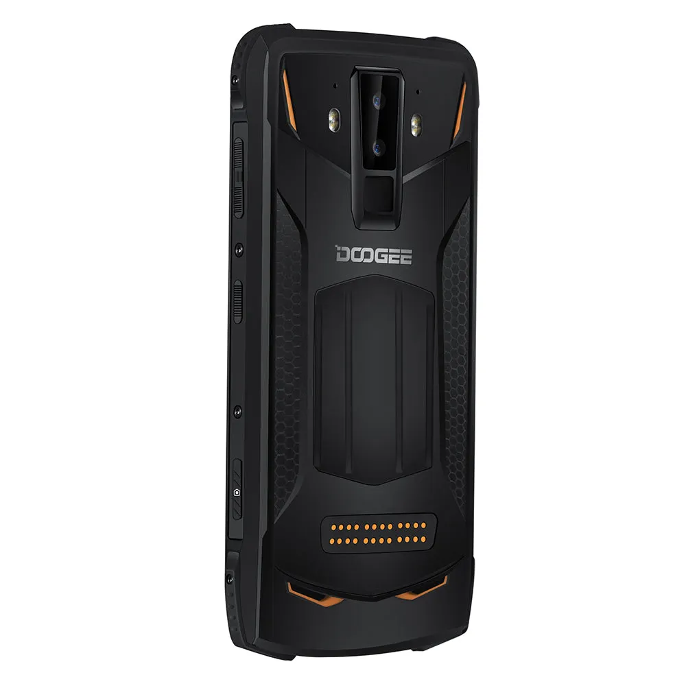 DOOGEE S90 Pro IP68/IP69K Rugged Mobile Phone Android 9.0 Smartphone 6.18'' FHD  Display Helio P70 Octa Core 6GB 128GB 16MP Cam black_Russian version
