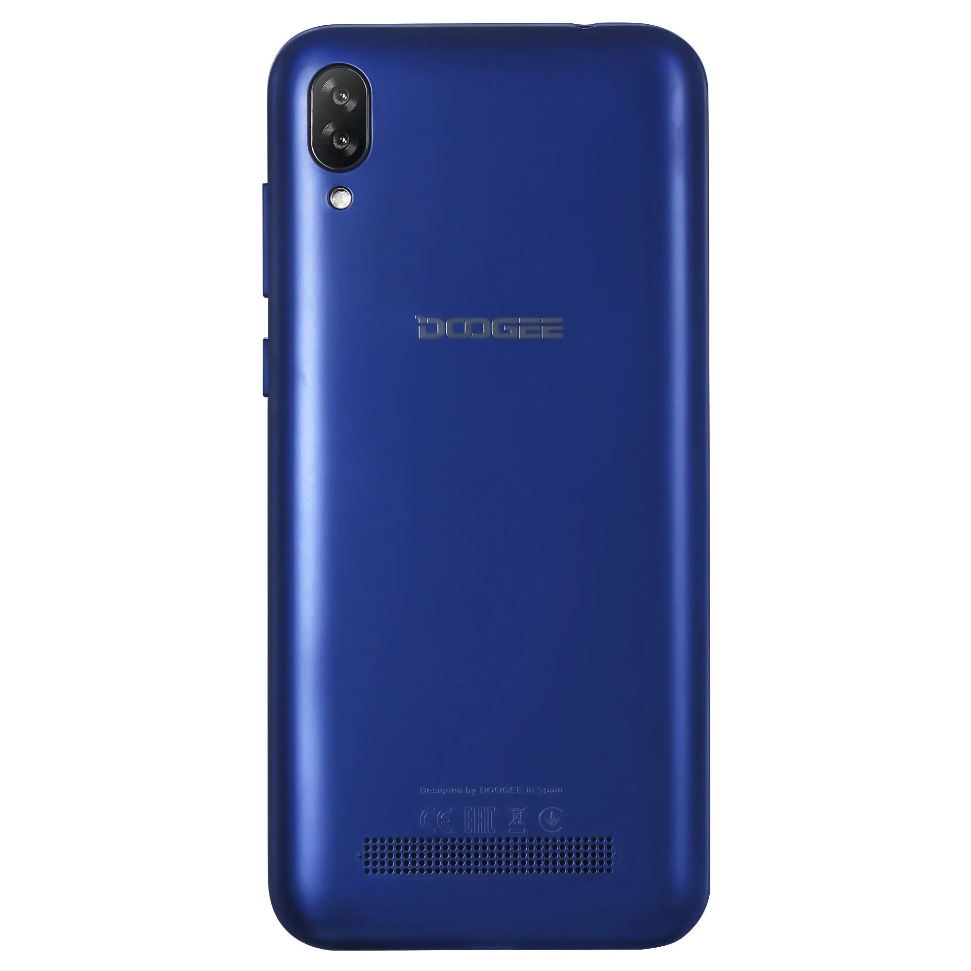 DOOGEE X90 Cellphone 6.1inch 19:9 Waterdrop LTPS Screen Smartphone Quad Core CPU 1GB RAM 16GB ROM 3400mAh Battery Dual SIM Cards 8MP 5MP Camera Android 8.1 OS  Blue_Non-European version