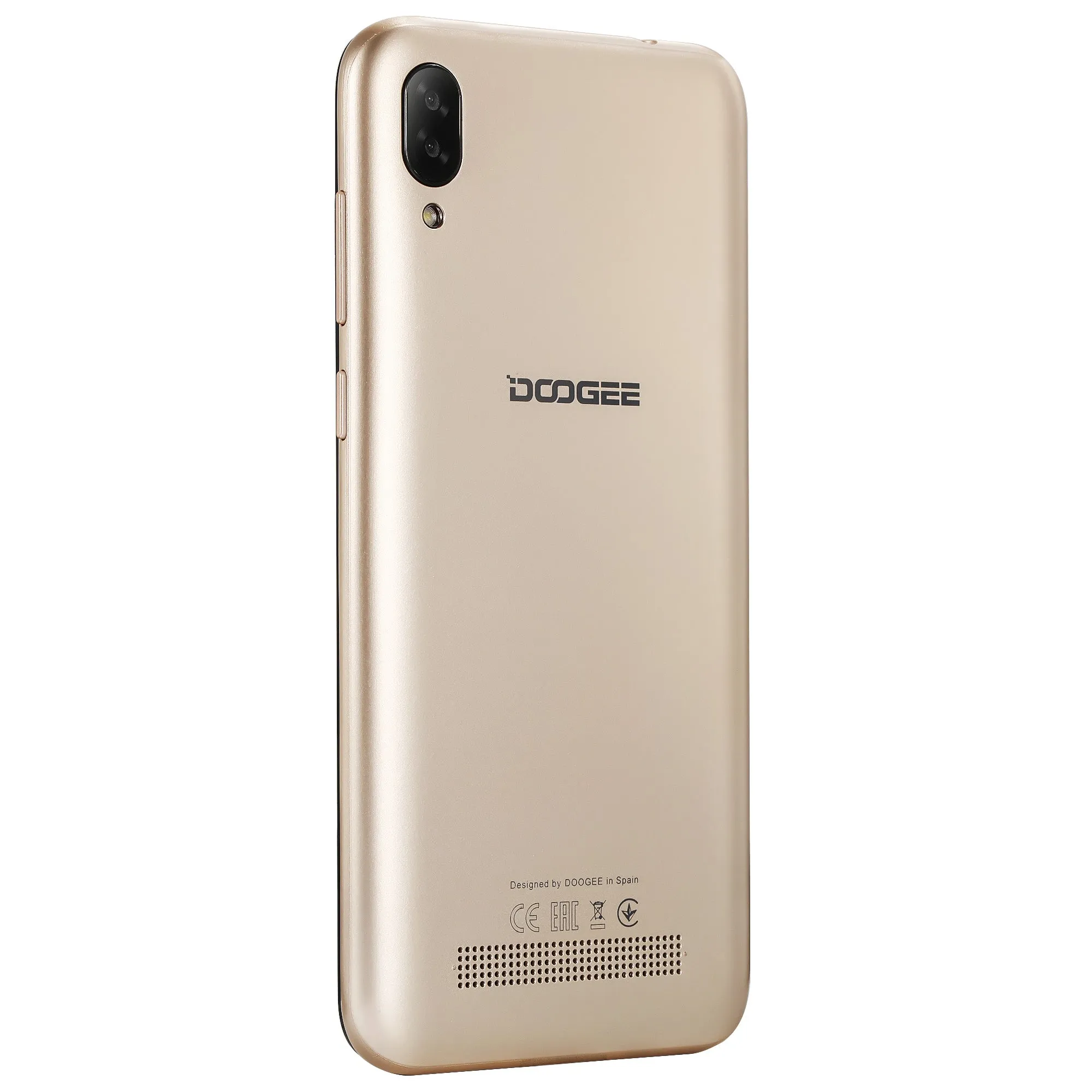 DOOGEE X90 Cellphone 6.1inch 19:9 Waterdrop LTPS Screen Smartphone Quad Core CPU 1GB RAM 16GB ROM 3400mAh Battery Dual SIM Cards 8MP 5MP Camera Android 8.1 OS  Blue_Non-European version