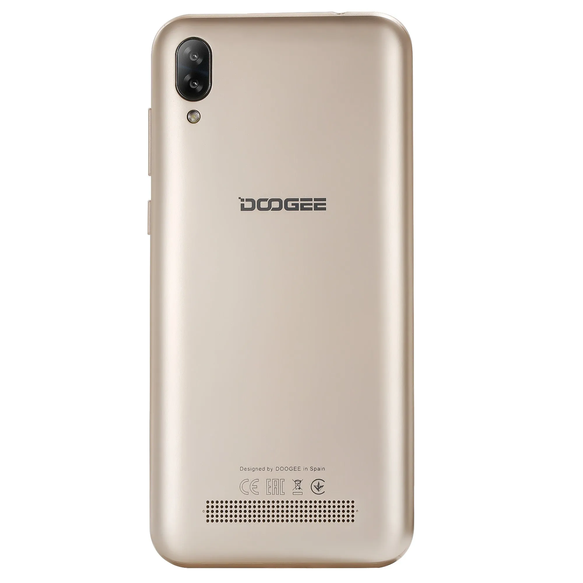 DOOGEE X90 Cellphone 6.1inch 19:9 Waterdrop LTPS Screen Smartphone Quad Core CPU 1GB RAM 16GB ROM 3400mAh Battery Dual SIM Cards 8MP 5MP Camera Android 8.1 OS  Blue_Non-European version