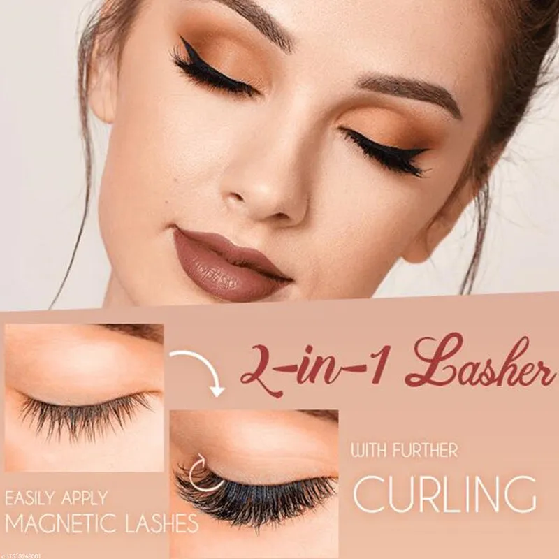Double Layer Magnetic Eyelashes and Magnetic Applicator
