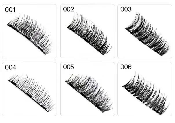 Double Layer Magnetic Eyelashes and Magnetic Applicator