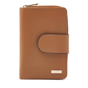 dR Amsterdam Purse | Camel / Black / Red