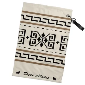 Dude Abides Golf Towel