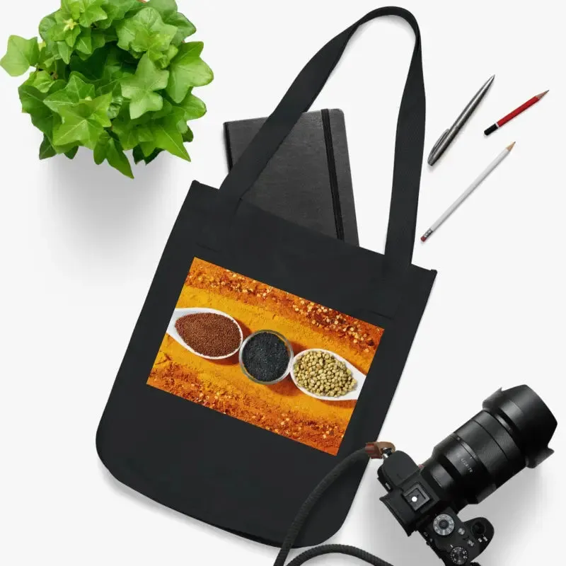 Eco Chic Rosemary Canvas Tote Bag