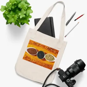 Eco Chic Rosemary Canvas Tote Bag