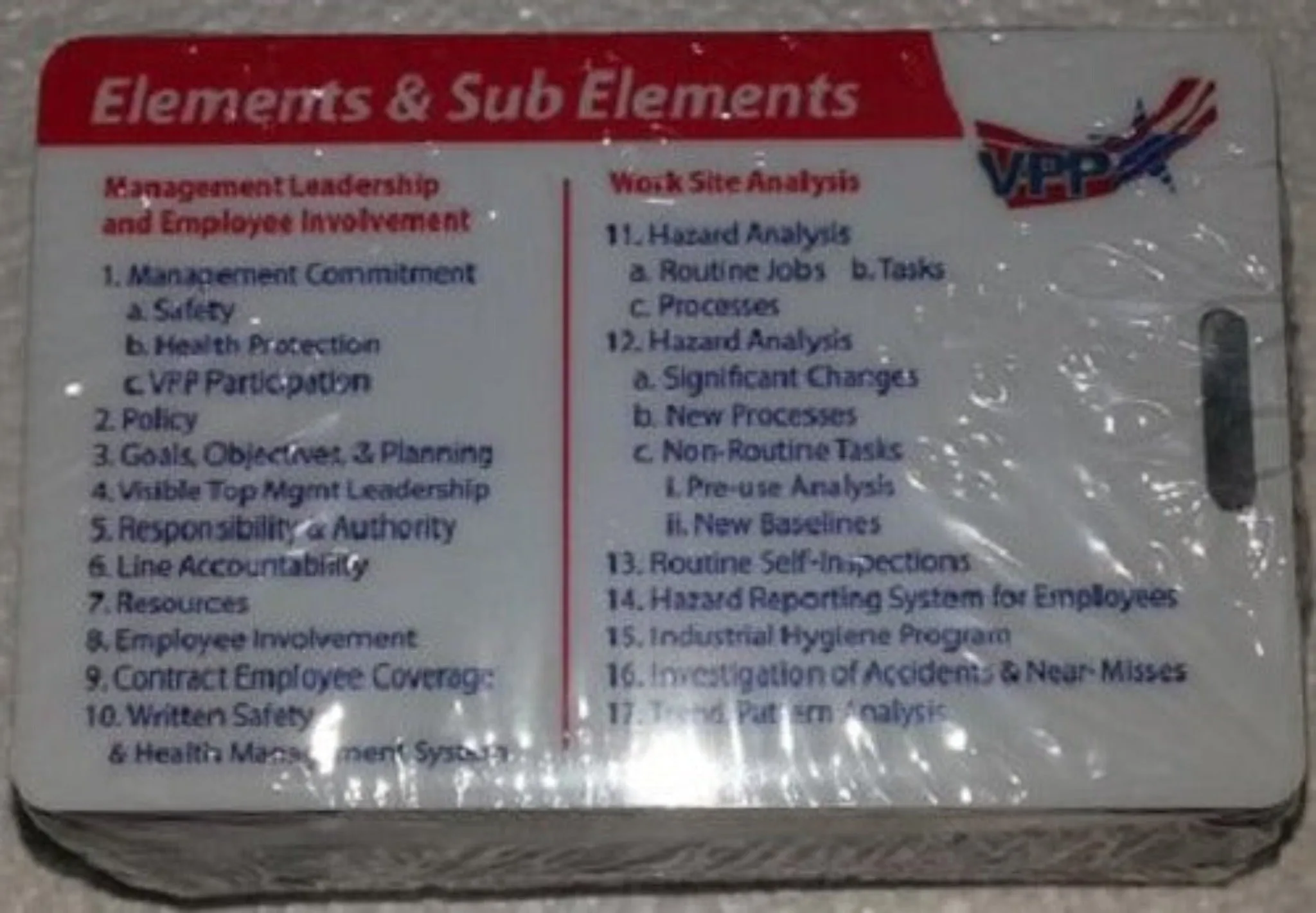 Elements of VPP Badge (Package of 50) - #402770