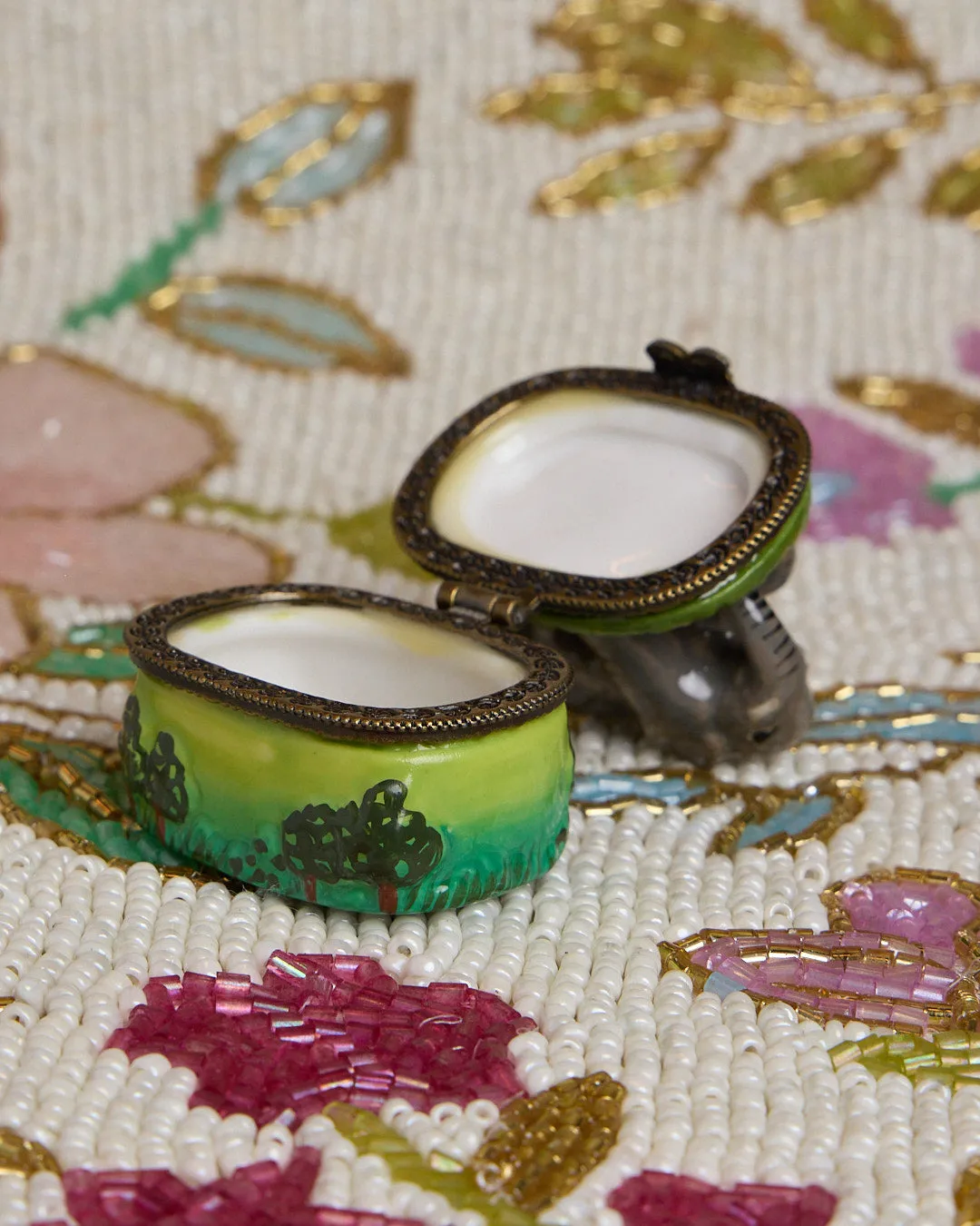 ELEPHANT Snuff Jewlery Box