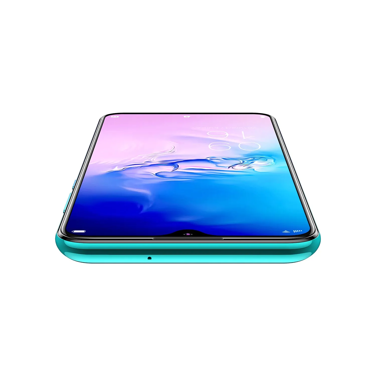 Elephone A6 MAX 6.53 Inch 4GB 64GB Android 9.0 Smartphone MT6762V Quad Core 20MP Fingerprint 3400mAh 4G OTG NFC Mobile Phone blue