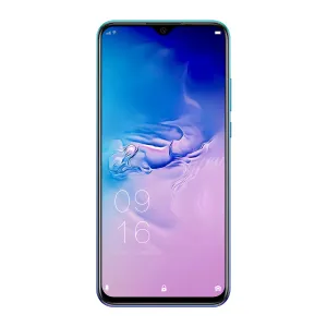 Elephone A6 MAX 6.53 Inch 4GB 64GB Android 9.0 Smartphone MT6762V Quad Core 20MP Fingerprint 3400mAh 4G OTG NFC Mobile Phone blue