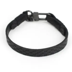 Embossed Leather Bracelet