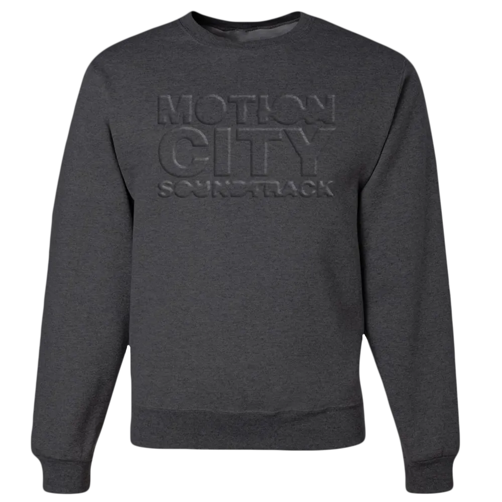 Embossed Logo Crewneck