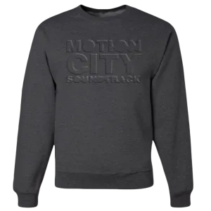 Embossed Logo Crewneck