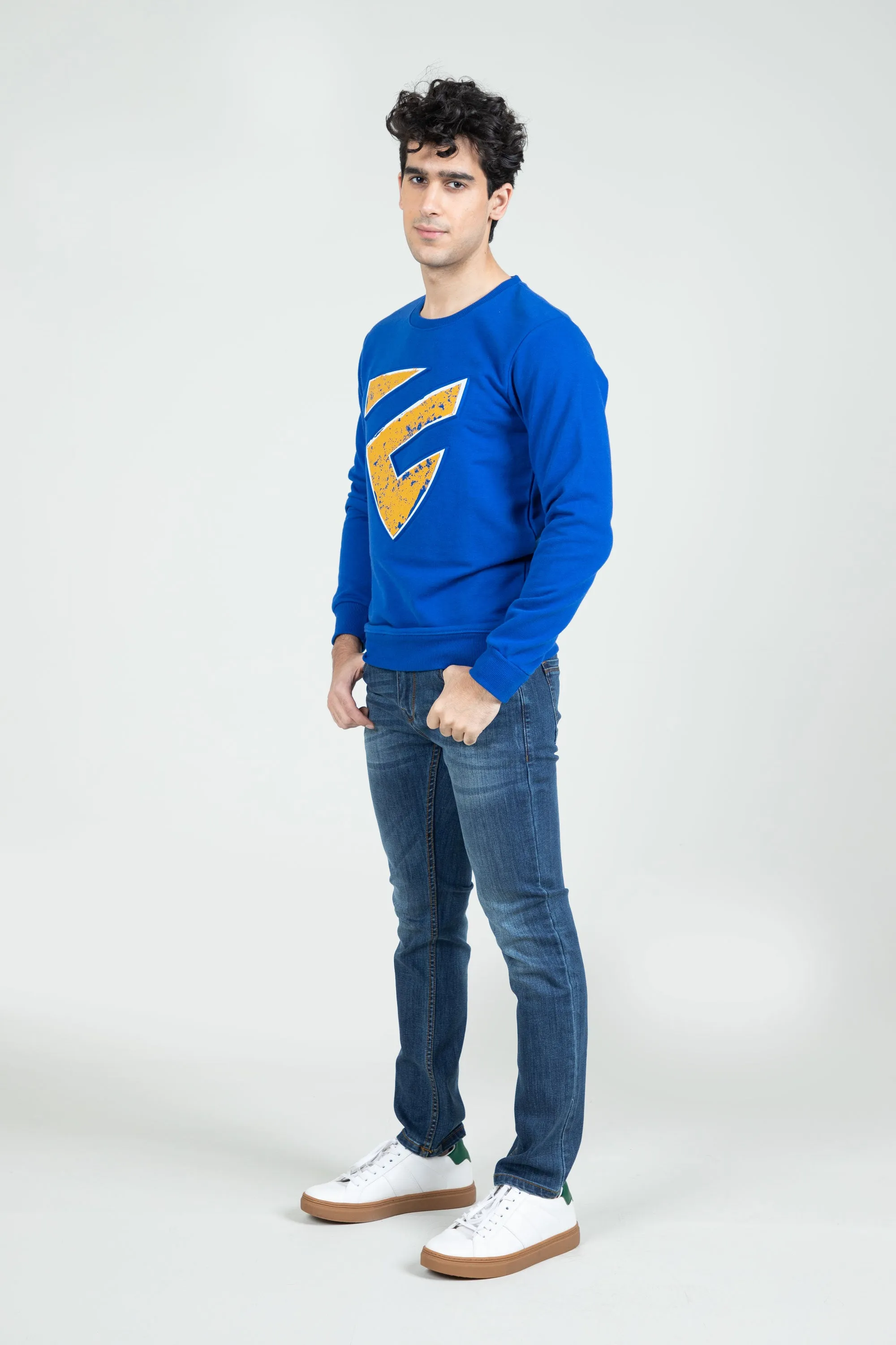 Embossed Logo Sweatshirt