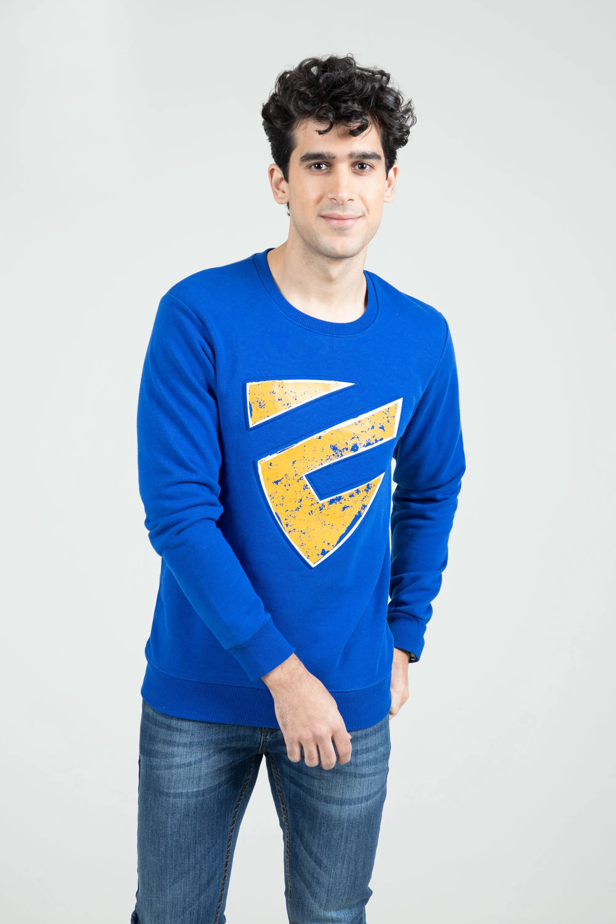 Embossed Logo Sweatshirt