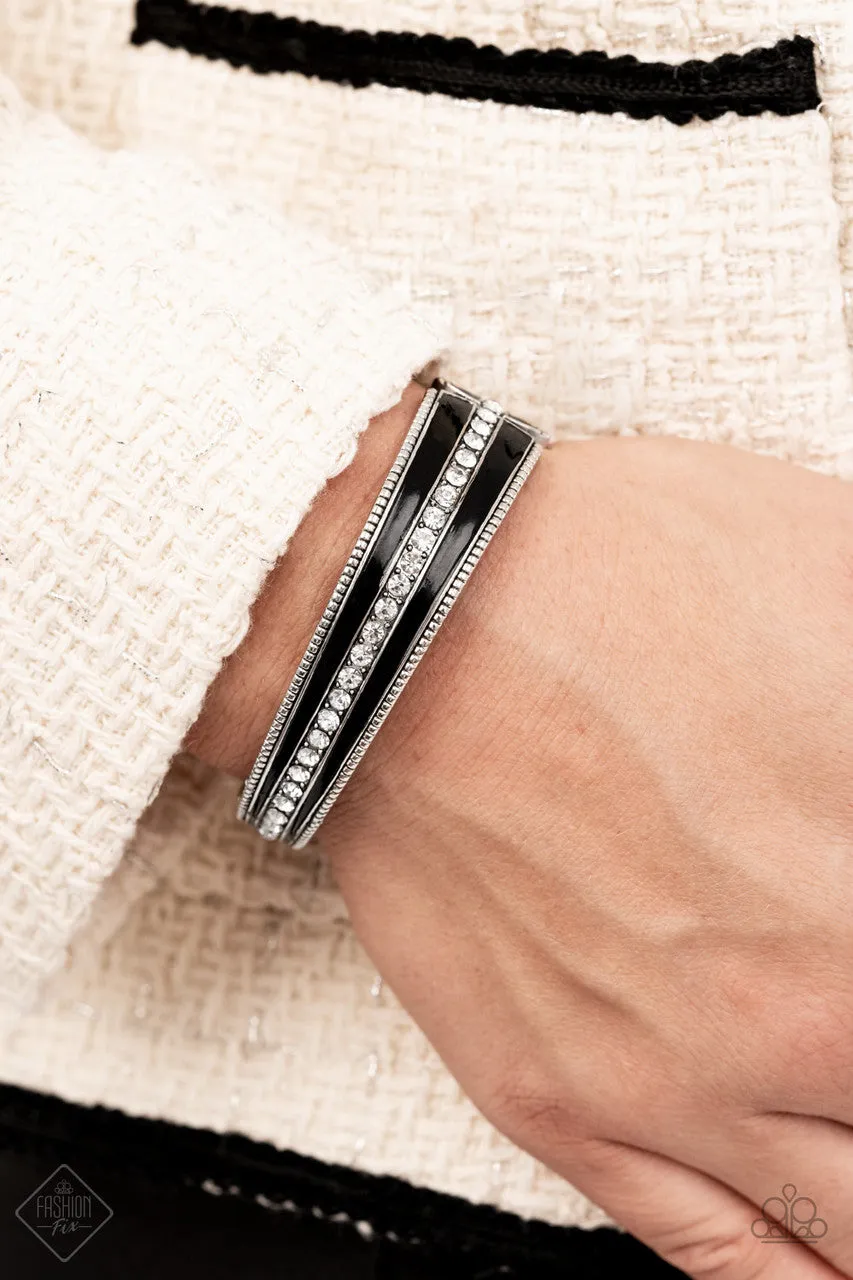 Exquisitely Empirical Black Paparazzi Bracelet