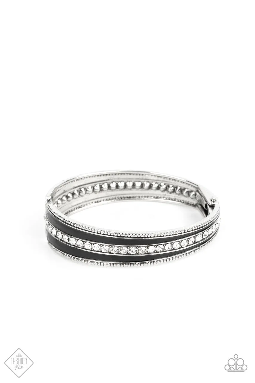 Exquisitely Empirical Black Paparazzi Bracelet