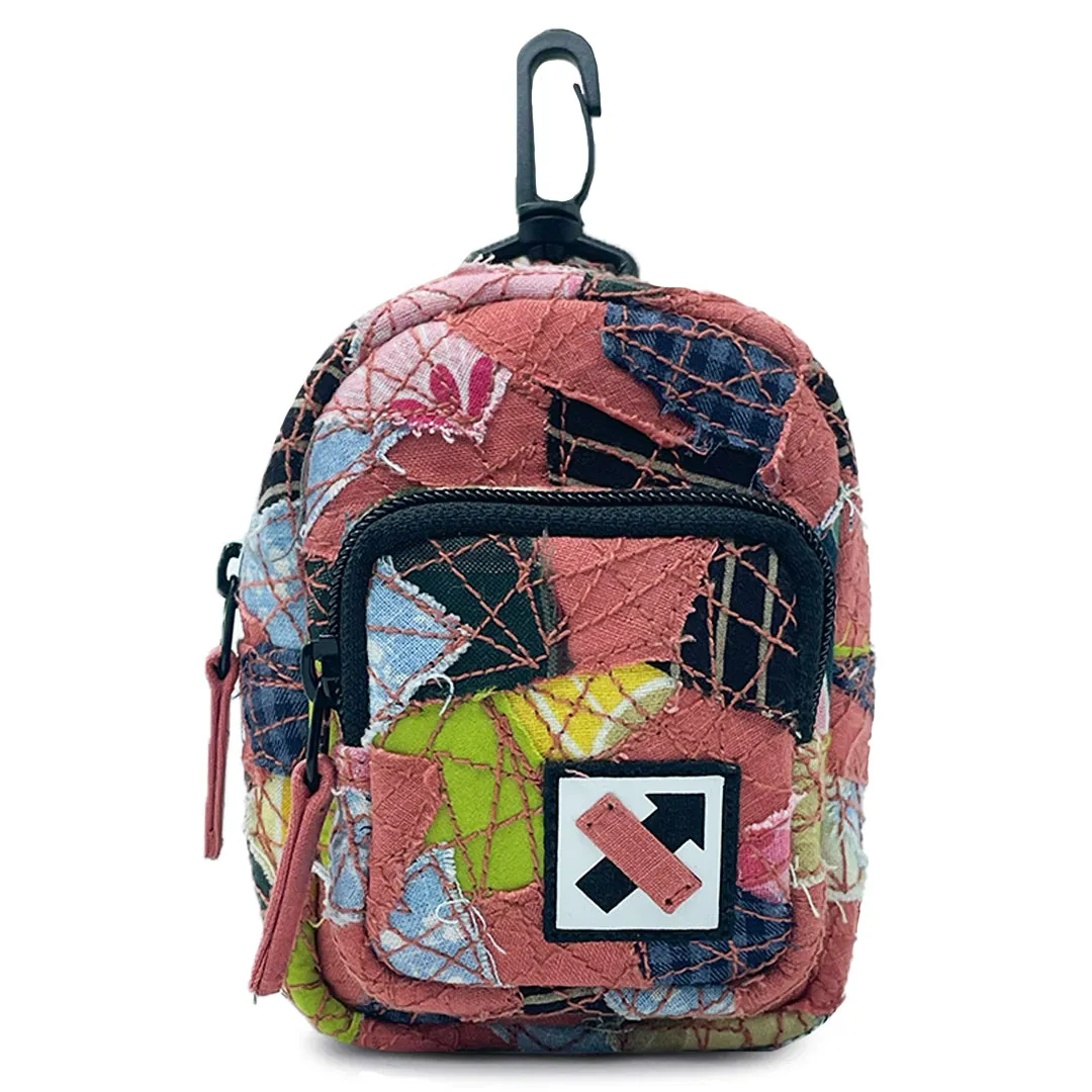 FABRIC SHREDS 251.123 MINI BACKPACK TRINKET