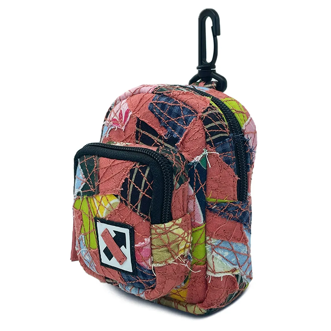 FABRIC SHREDS 251.123 MINI BACKPACK TRINKET