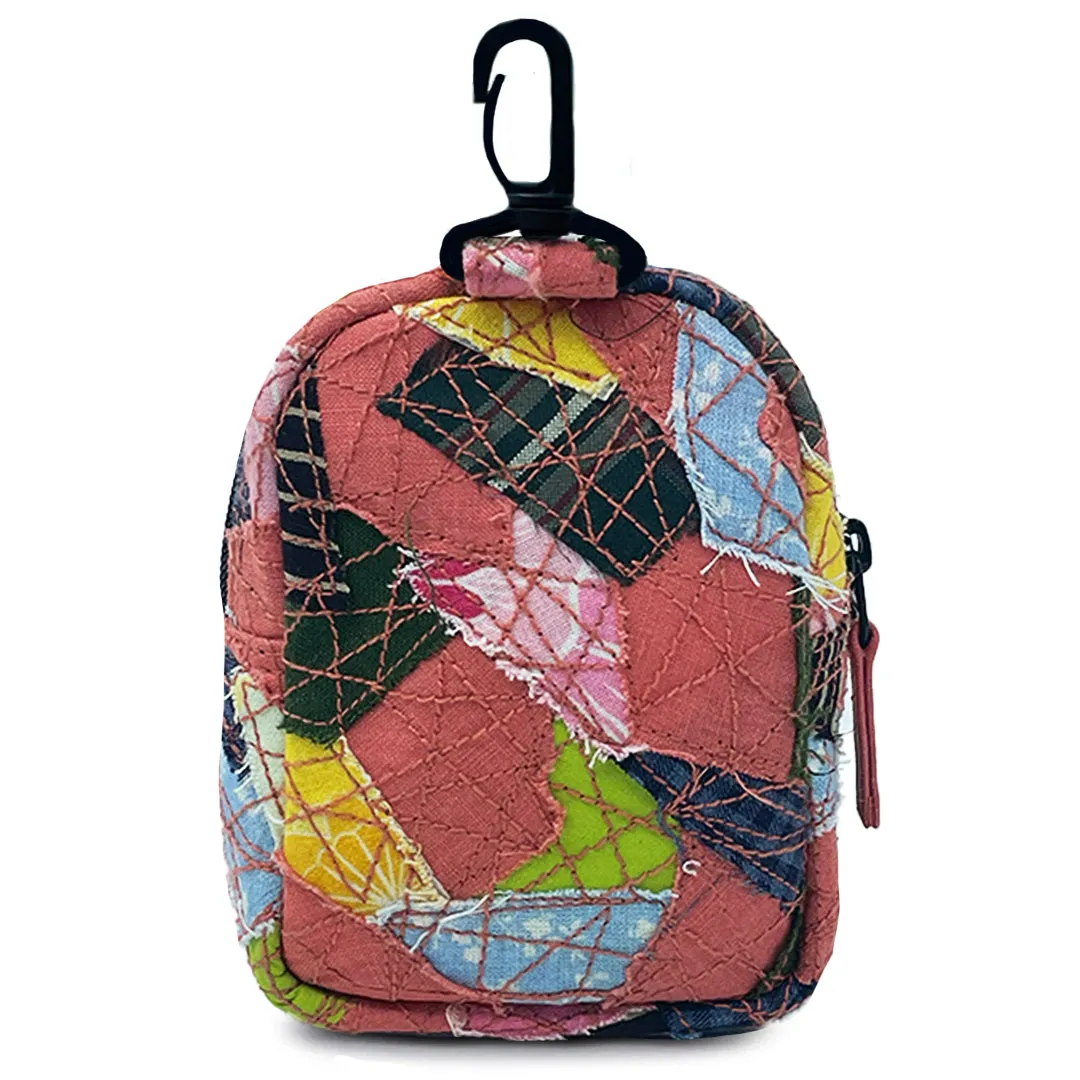 FABRIC SHREDS 251.123 MINI BACKPACK TRINKET