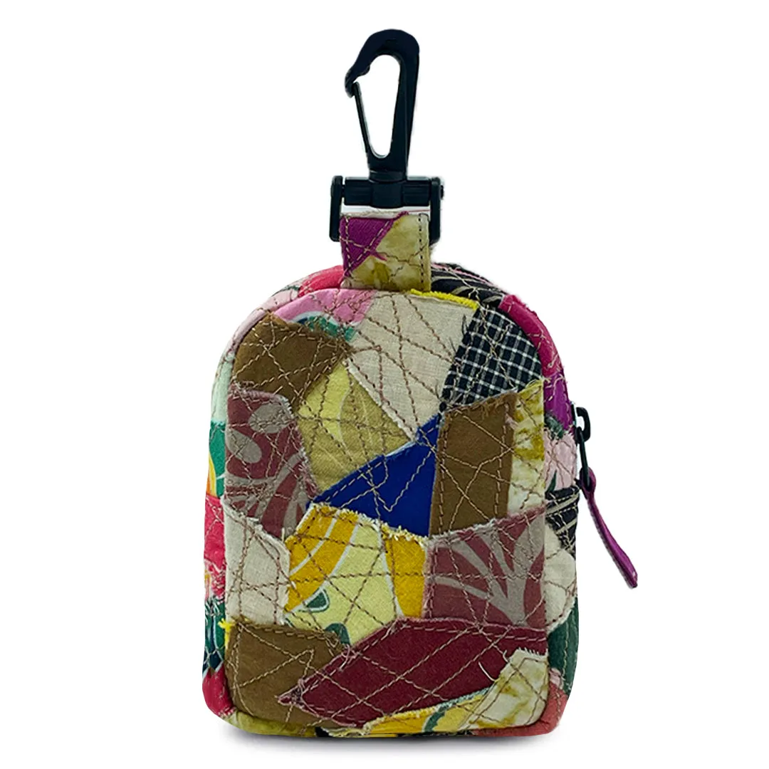 FABRIC SHREDS 251.51 MINI BACKPACK TRINKET