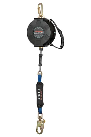 FallTech 727620LE Contractor Leading Edge SRL with 20' Galvanized Steel Cable and Anchorage Carabiner (each)