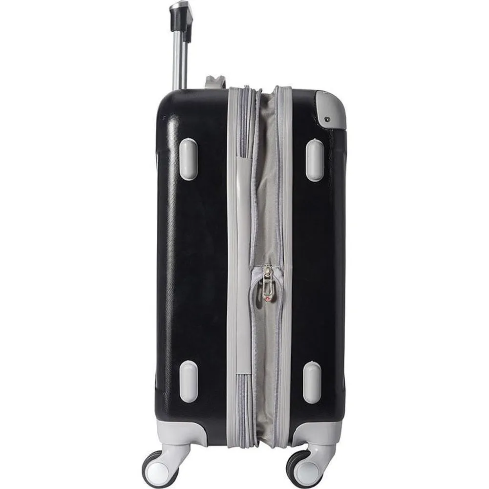 famous luggage modern 20" hardside expandable hardside carry-on