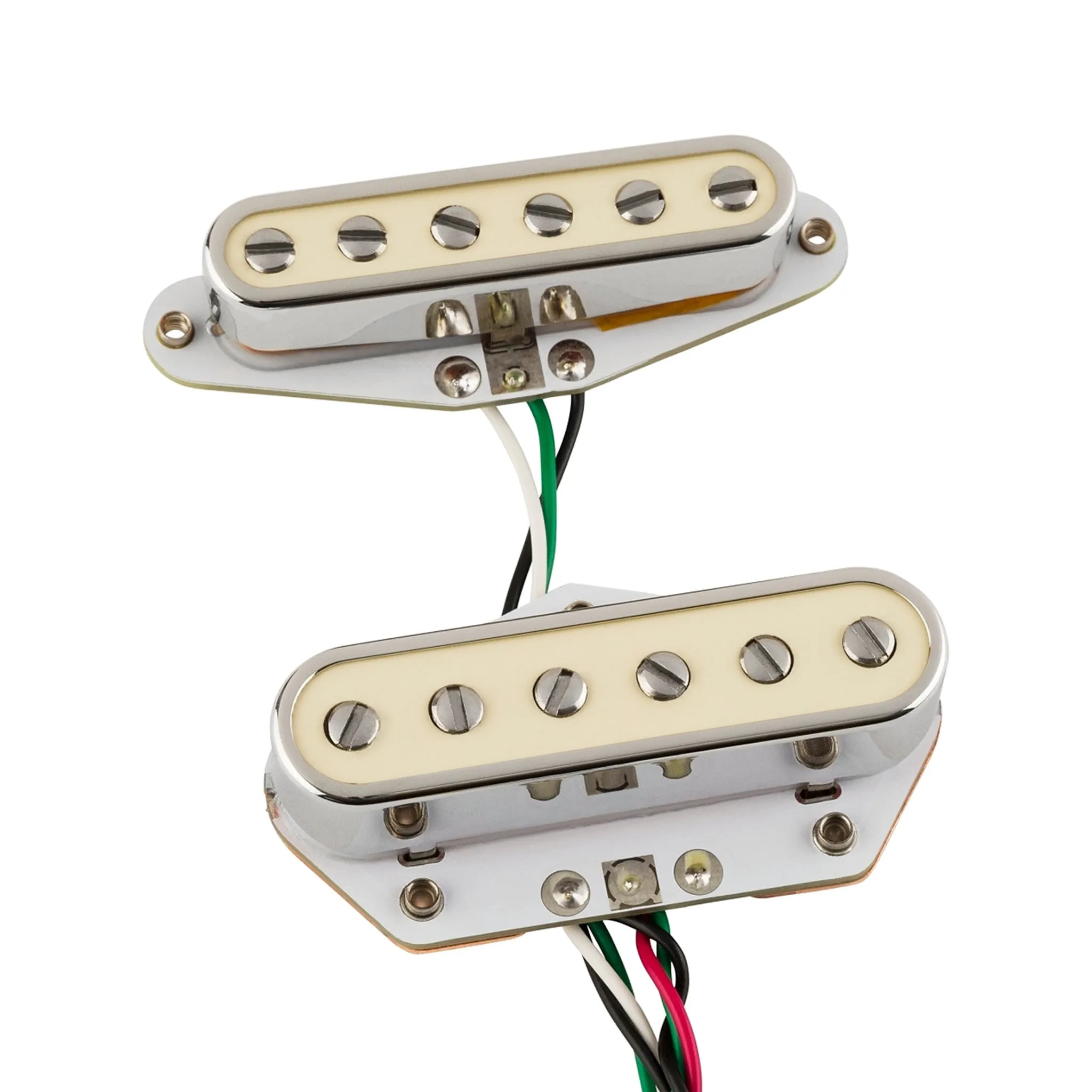 Fender Cobalt Chrome Telecaster Pickup Set, Set of 2