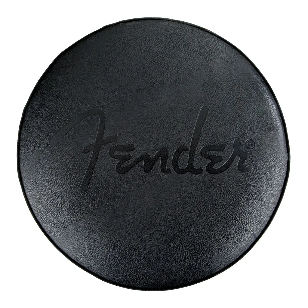 Fender Embossed Black Logo Barstool in Black - 30 Inch