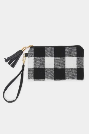 Flannel Wristlet