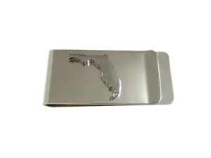 Florida State Map Shape Money Clip