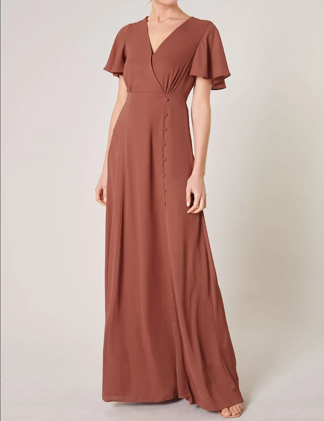 Flutter Sleeve Maxi