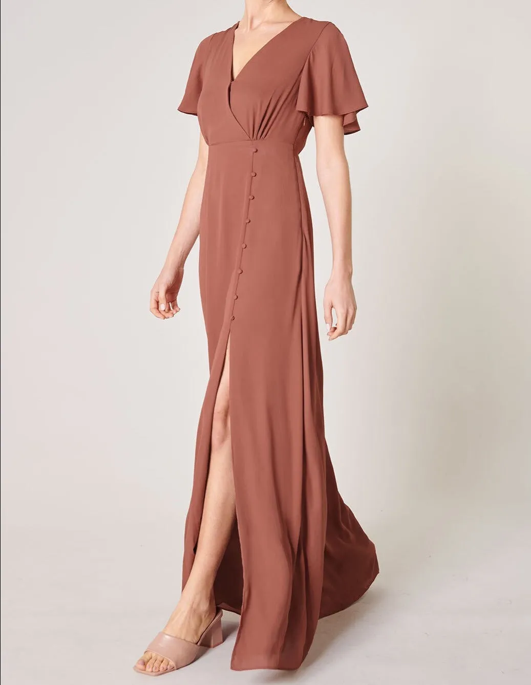 Flutter Sleeve Maxi