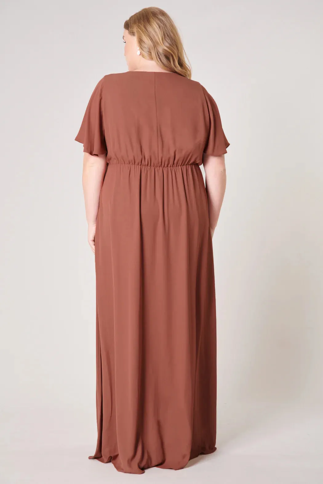 Flutter Sleeve Maxi