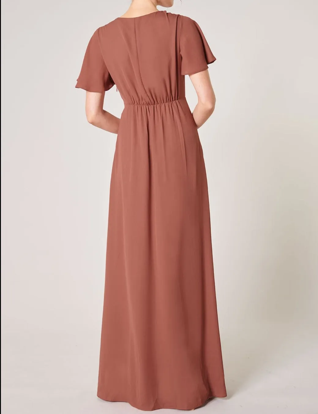 Flutter Sleeve Maxi