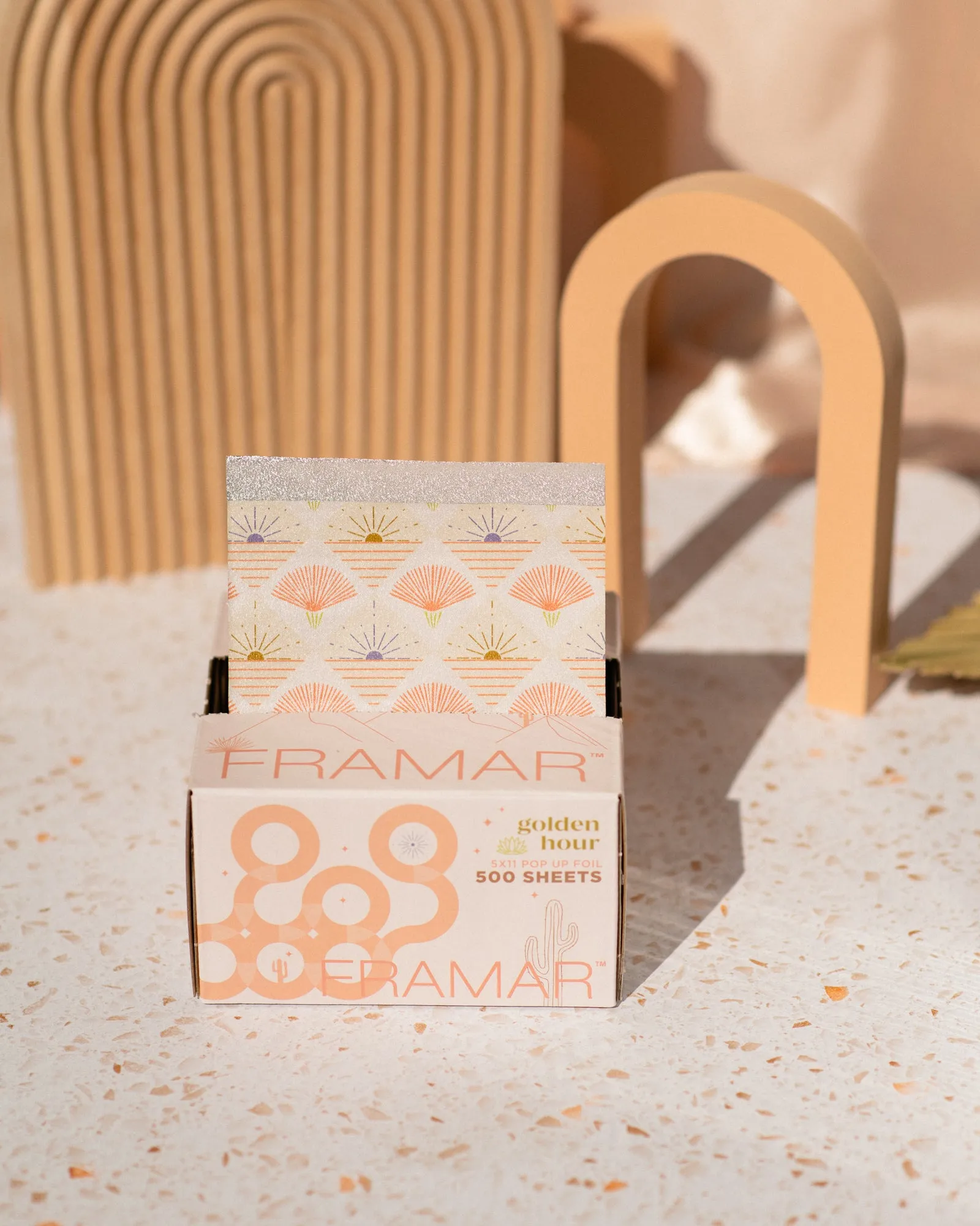 Framar Golden Hour Pop Up Foil (500ct) 127 x 280mm (5x11) (12pc CARTON)