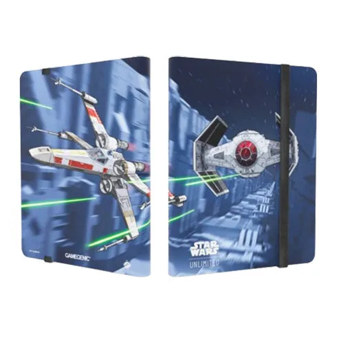 Gamegenic Star Wars Unlimited 18-Pocket Album - X-wing/Tie Fighter