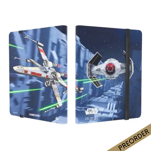 Gamegenic Star Wars Unlimited 18-Pocket Album - X-wing/Tie Fighter
