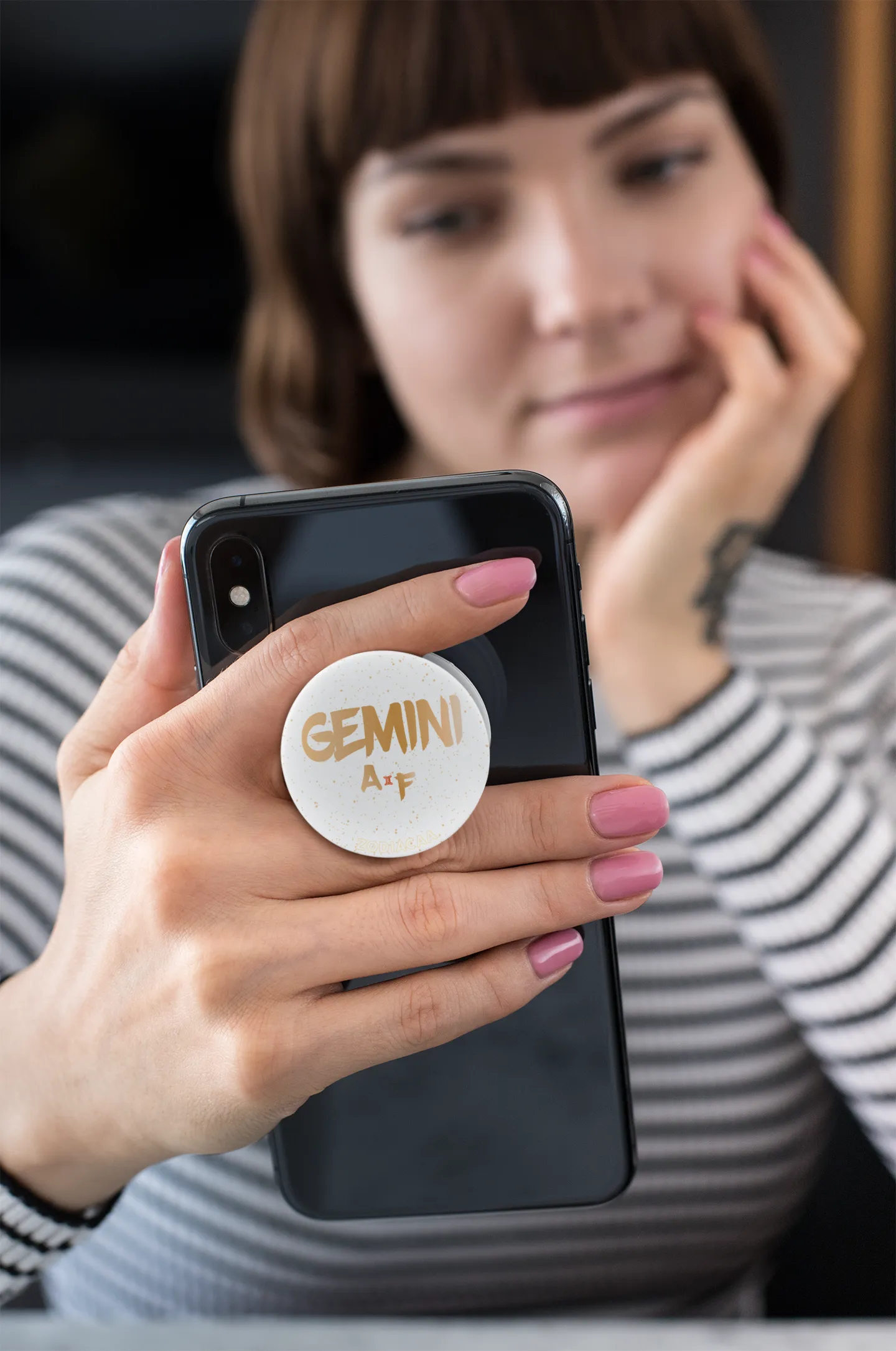 Gemini AF White Grip for Phones and Tablets