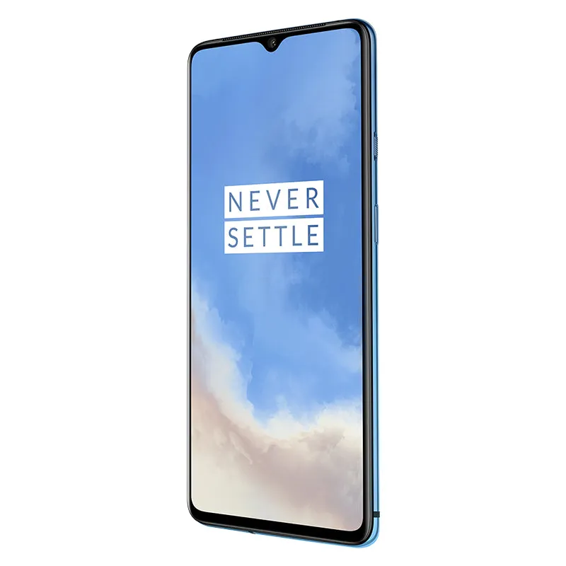 Global ROM OnePlus 7T 8GB 128GB Smartphone Snapdragon 855 Plus Octa Core 90Hz AMOLED Screen 48MP Triple Cameras NFC blue_8 256GB