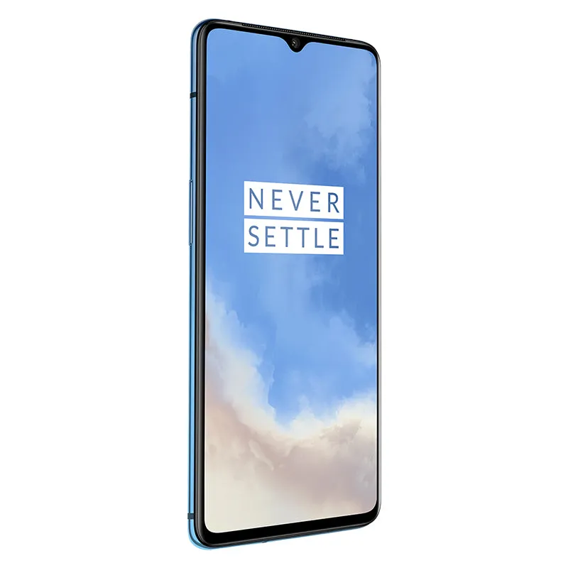 Global ROM OnePlus 7T 8GB 128GB Smartphone Snapdragon 855 Plus Octa Core 90Hz AMOLED Screen 48MP Triple Cameras NFC blue_8 256GB