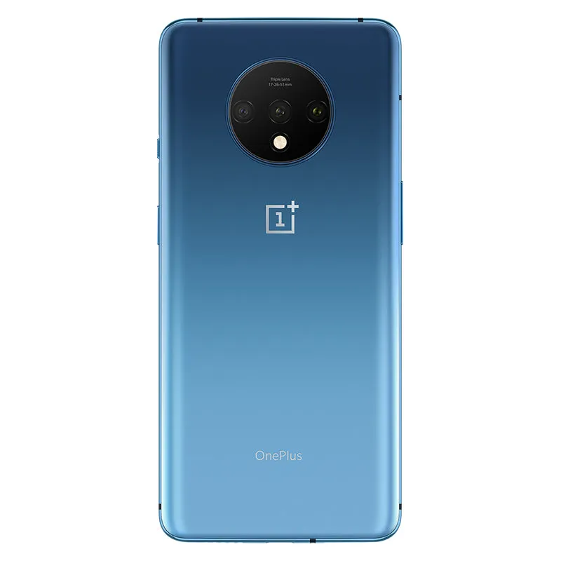 Global ROM OnePlus 7T 8GB 128GB Smartphone Snapdragon 855 Plus Octa Core 90Hz AMOLED Screen 48MP Triple Cameras NFC blue_8 256GB