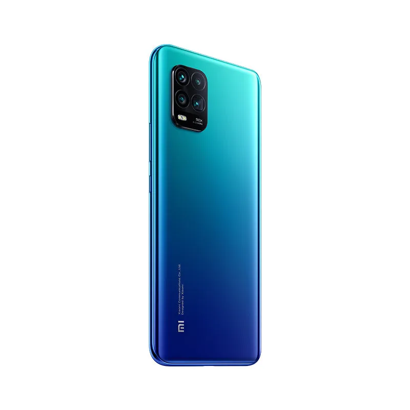 Global Version Xiaomi Mi 10 Lite Snapdragon 765G Octa Core 48MP AI Quad Cameras 6.57"" Dot Drop 4160mAh 5G Smartphone blue_8 128G