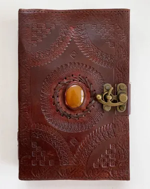 God's Eye Leather Journal 6" x 9"