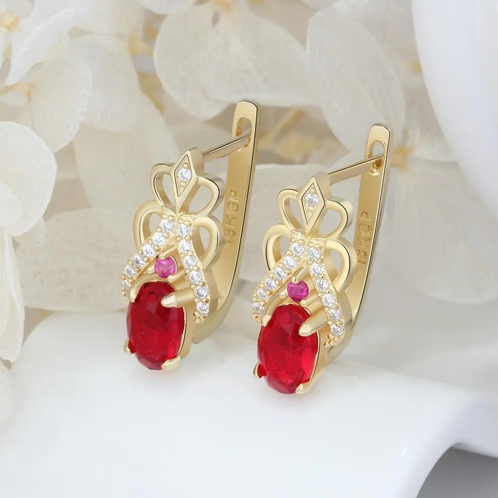 Gold Hoop Earrings