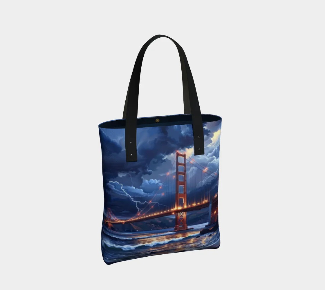 Golden Gate Blue Tote