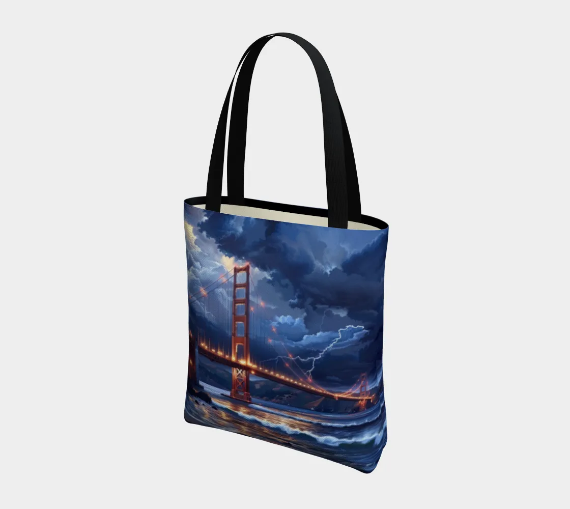 Golden Gate Blue Tote